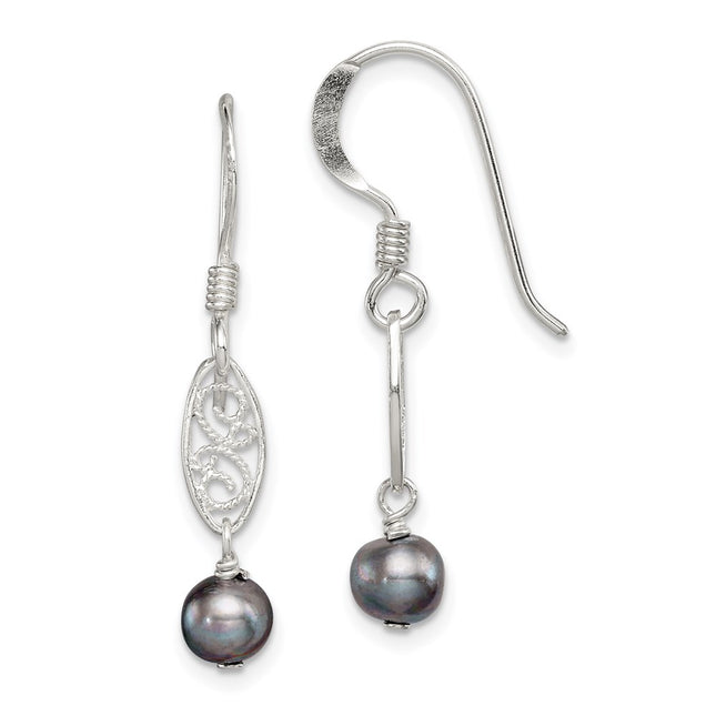 Sterling Silver Earrings Style QE2006 - Classique Jewelry Inc.