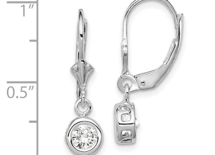 Sterling Silver Earrings Style QE2040CZ - Classique Jewelry Inc.