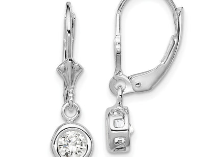 Sterling Silver Earrings Style QE2040CZ - Classique Jewelry Inc.