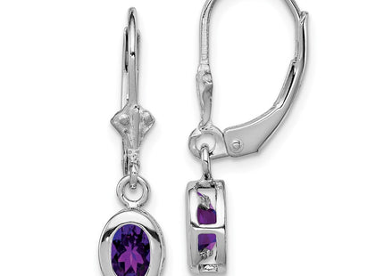 Sterling Silver Earrings Style QE2042AM - Classique Jewelry Inc.