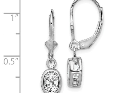 Sterling Silver Earrings Style QE2043CZ - Classique Jewelry Inc.