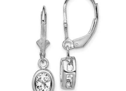 Sterling Silver Earrings Style QE2043CZ - Classique Jewelry Inc.