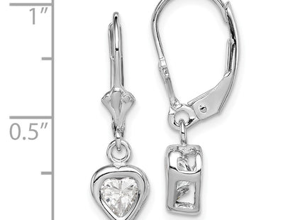 Sterling Silver Earrings Style QE2046CZ - Classique Jewelry Inc.
