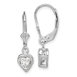 Sterling Silver Earrings Style QE2046CZ - Classique Jewelry Inc.