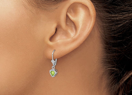 Sterling Silver Earrings Style QE2046PE - Classique Jewelry Inc.