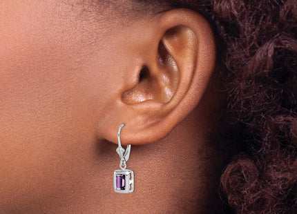 Sterling Silver Earrings Style QE2048AM - Classique Jewelry Inc.
