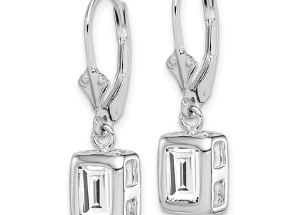 Sterling Silver Earrings Style QE2048CZ - Classique Jewelry Inc.