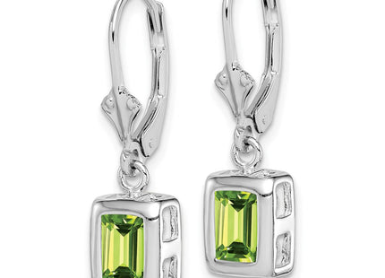 Sterling Silver Earrings Style QE2048PE - Classique Jewelry Inc.