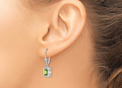 Sterling Silver Earrings Style QE2048PE - Classique Jewelry Inc.