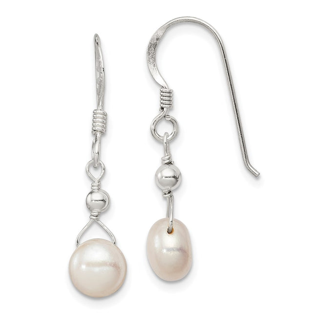 Sterling Silver Earrings Style QE2054 - Classique Jewelry Inc.
