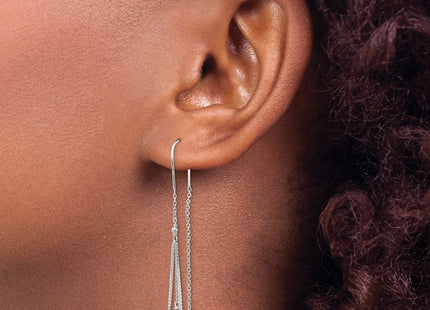 Sterling Silver Earrings Style QE2184 - Classique Jewelry Inc.