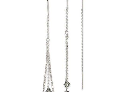 Sterling Silver Earrings Style QE2184 - Classique Jewelry Inc.