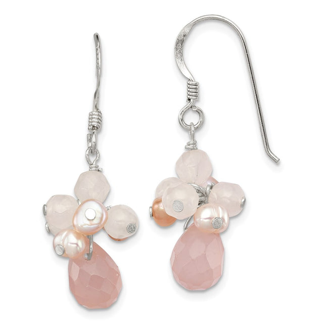 Sterling Silver Earrings Style QE2209 - Classique Jewelry Inc.