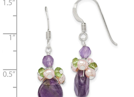 Sterling Silver Earrings Style QE2326 - Classique Jewelry Inc.