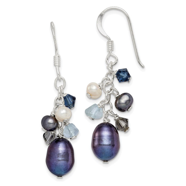 Sterling Silver Earrings Style QE2556 - Classique Jewelry Inc.