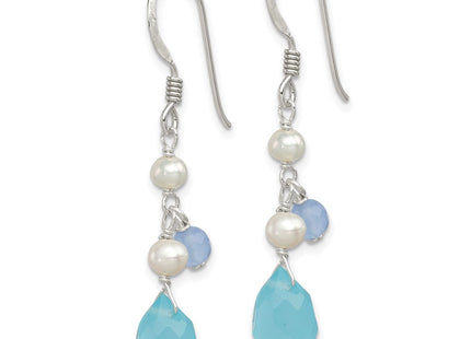 Sterling Silver Earrings Style QE2559 - Classique Jewelry Inc.