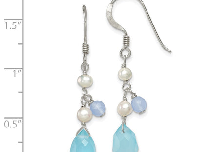 Sterling Silver Earrings Style QE2559 - Classique Jewelry Inc.