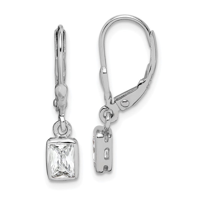 Sterling Silver Earrings Style QE289 - Classique Jewelry Inc.