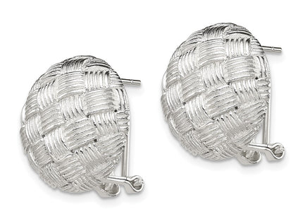 Sterling Silver Earrings Style QE2931 - Classique Jewelry Inc.