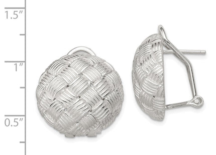 Sterling Silver Earrings Style QE2931 - Classique Jewelry Inc.