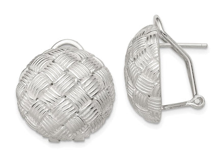 Sterling Silver Earrings Style QE2931 - Classique Jewelry Inc.