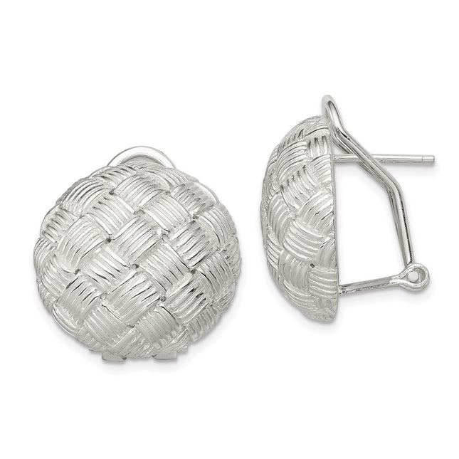 Sterling Silver Earrings Style QE2931 - Classique Jewelry Inc.