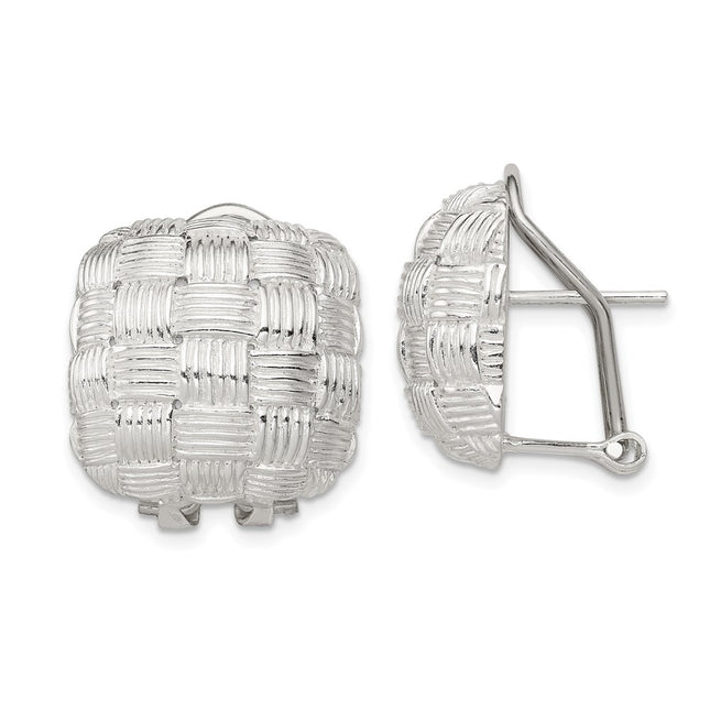 Sterling Silver Earrings Style QE2932 - Classique Jewelry Inc.