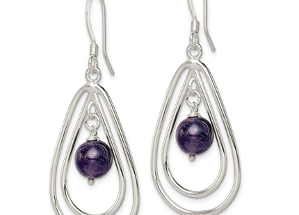 Sterling Silver Earrings Style QE3043 - Classique Jewelry Inc.