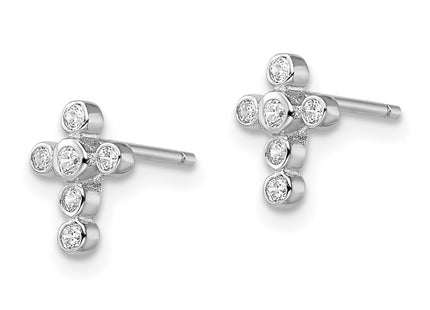 Sterling Silver Earrings Style QE3082 - Classique Jewelry Inc.