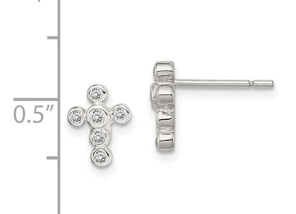 Sterling Silver Earrings Style QE3082 - Classique Jewelry Inc.