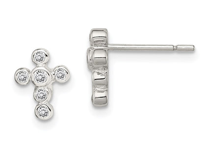 Sterling Silver Earrings Style QE3082 - Classique Jewelry Inc.