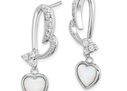 Sterling Silver Earrings Style QE3135 - Classique Jewelry Inc.