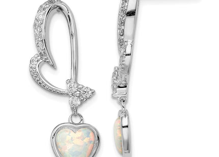 Sterling Silver Earrings Style QE3135 - Classique Jewelry Inc.