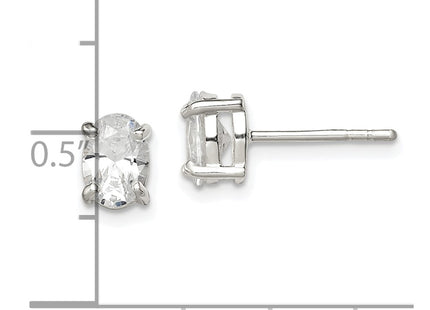Sterling Silver Earrings Style QE3163 - Classique Jewelry Inc.