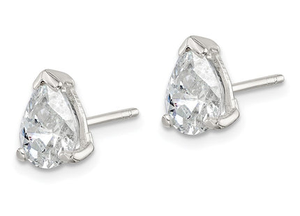 Sterling Silver Earrings Style QE3167 - Classique Jewelry Inc.
