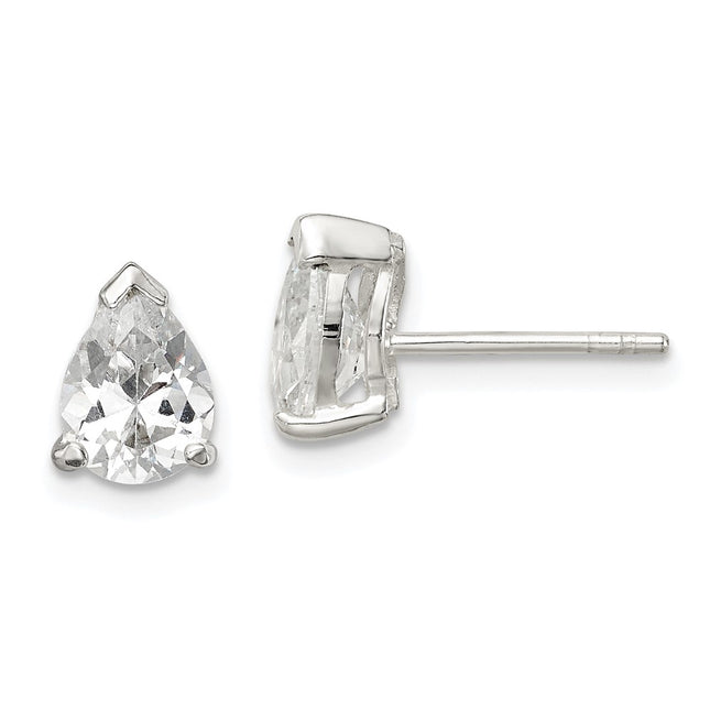 Sterling Silver Earrings Style QE3167 - Classique Jewelry Inc.