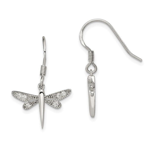 Sterling Silver Earrings Style QE3271 - Classique Jewelry Inc.