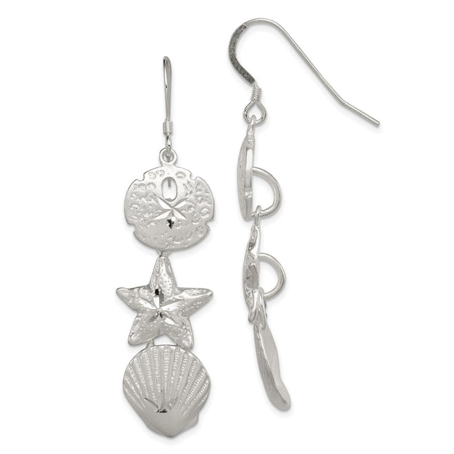 Sterling Silver Earrings Style QE3336 - Classique Jewelry Inc.