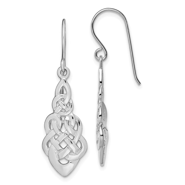 Sterling Silver Earrings Style QE3357 - Classique Jewelry Inc.