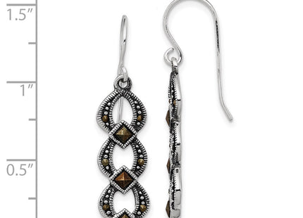 Sterling Silver Earrings Style QE3411 - Classique Jewelry Inc.
