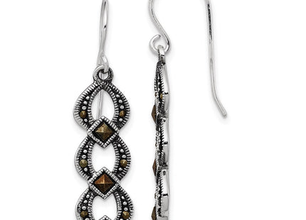 Sterling Silver Earrings Style QE3411 - Classique Jewelry Inc.
