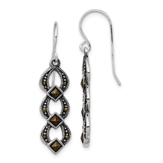 Sterling Silver Earrings Style QE3411 - Classique Jewelry Inc.