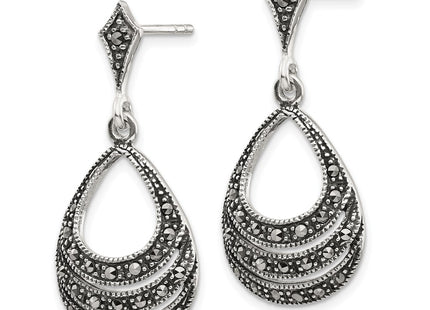 Sterling Silver Earrings Style QE3417 - Classique Jewelry Inc.