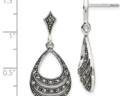 Sterling Silver Earrings Style QE3417 - Classique Jewelry Inc.