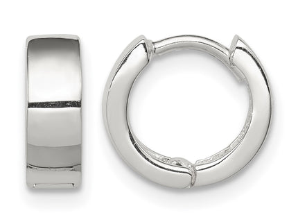 Sterling silver hoop earrings