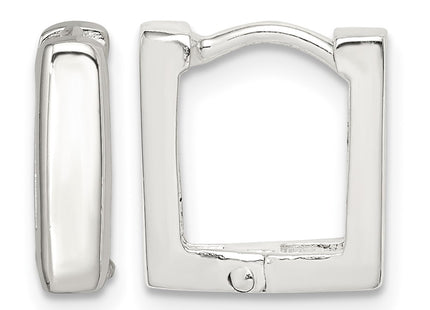 Sterling silver hoop earrings