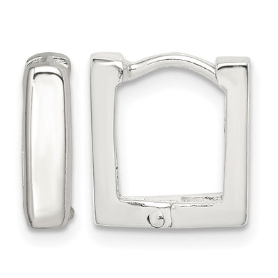 Sterling silver hoop earrings