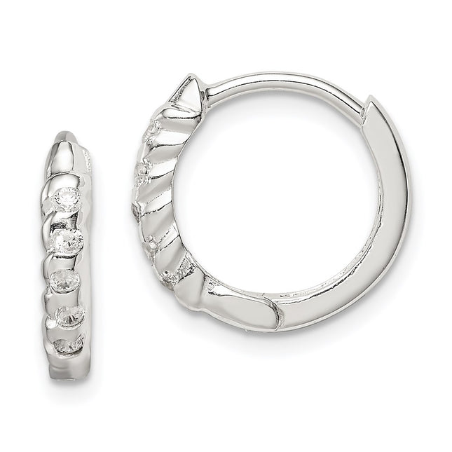 Sterling Silver Earrings Style QE3452 - Classique Jewelry Inc.