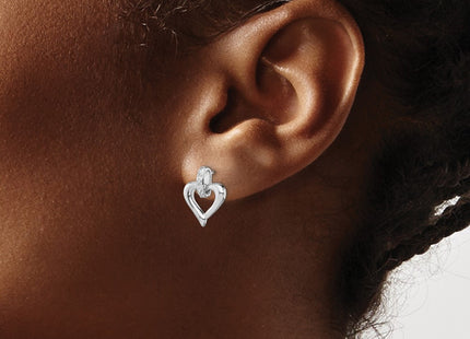 Sterling Silver Earrings Style QE3454 - Classique Jewelry Inc.