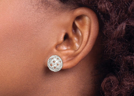 Sterling Silver Earrings Style QE3491 - Classique Jewelry Inc.